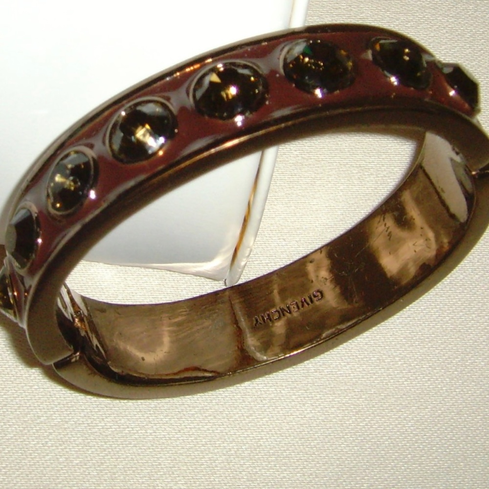 Givenchy Rhinestone and Enamel Bracelet - Picture 7 of 12